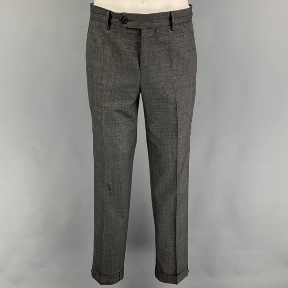 BRUNELLO CUCINELLI Size 38 Grey Wool Vest Suit - Picture 4 of 9